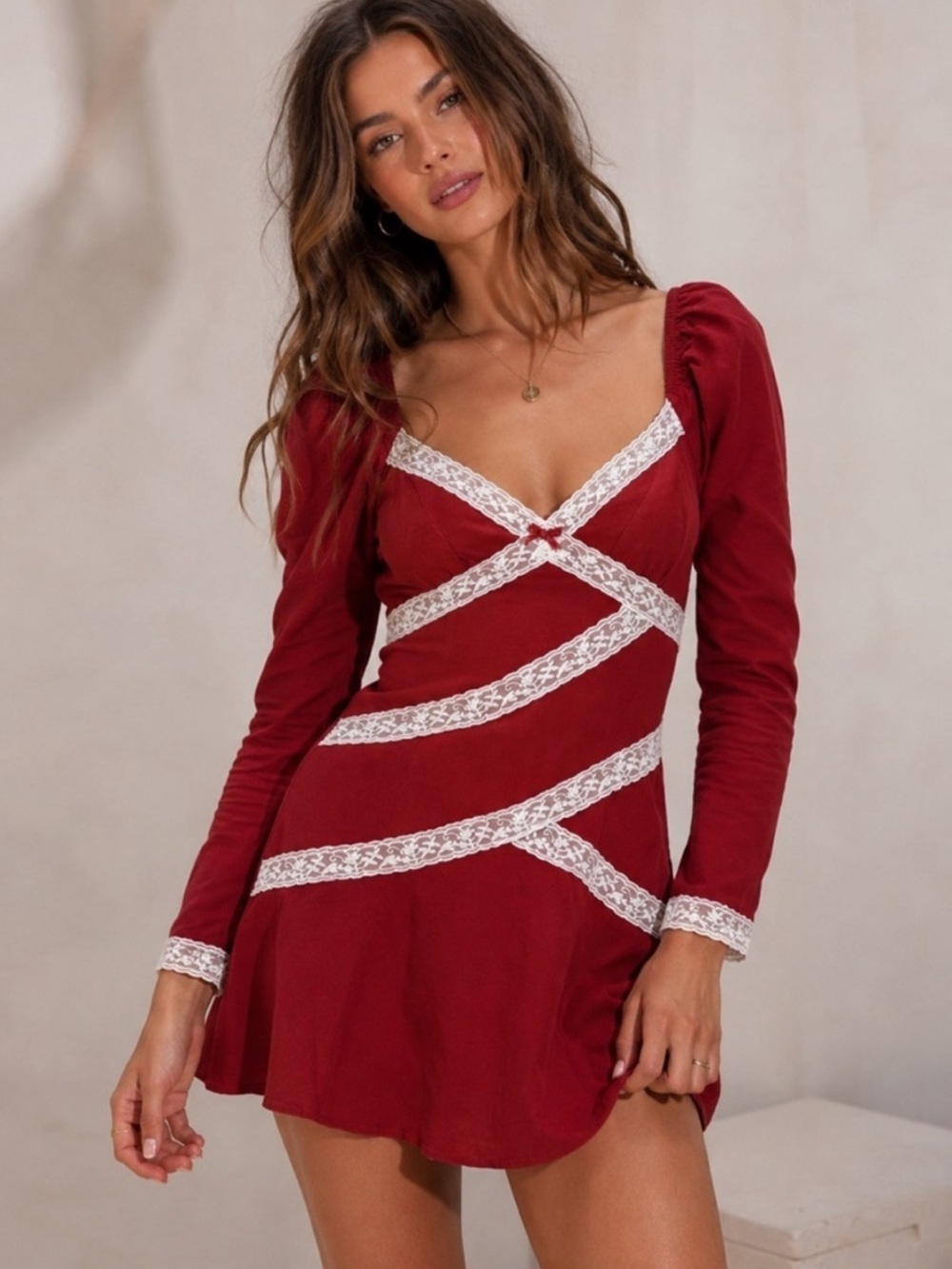Free People Tennley Corduroy Mini Dress